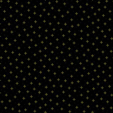 Black Twinkle Star - Scrap Basket Favorites - Kim Diehl - Henry Glass - 1504-99