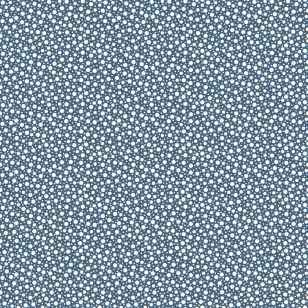 Dark Blue Random Dots - Franny's Flowers - Maywood Studio - 10507M-B2