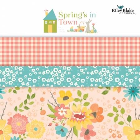 Spring's in Town Fat Quarter Bundle - 21 Pcs. - Riley Blake Designs - FQ-14210-21