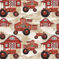 Farm Tractors DT040425 - David Textiles - DX-4068-4C-1