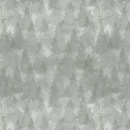 Green Trees - Evergreens - P B Textiles - EFOR4611-G