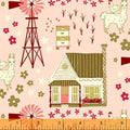 Homestead Life - Shirley Pink Vignette - Judy Jarvi - 51518-1 - Windham Fabrics
