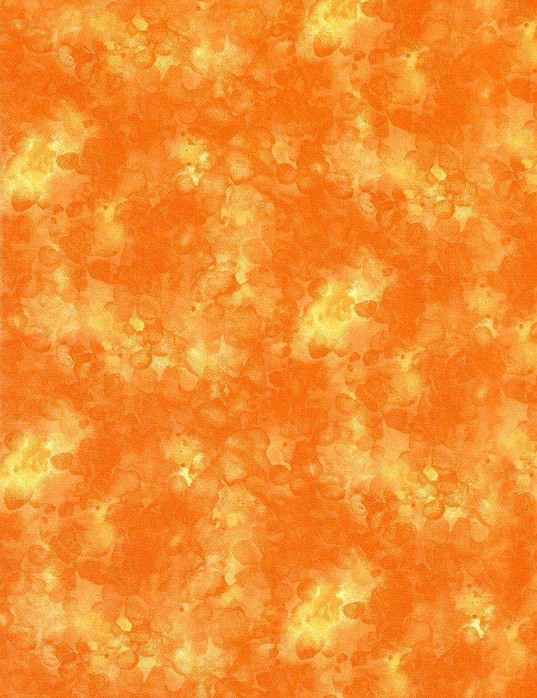Solid-ish Basic - Orange - Kimberly Einmo -Timeless Treasures - C6100-Orange