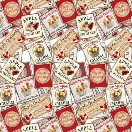 Multi Signs - Apple Orchard - Camelot Fabrics - 21231101-01