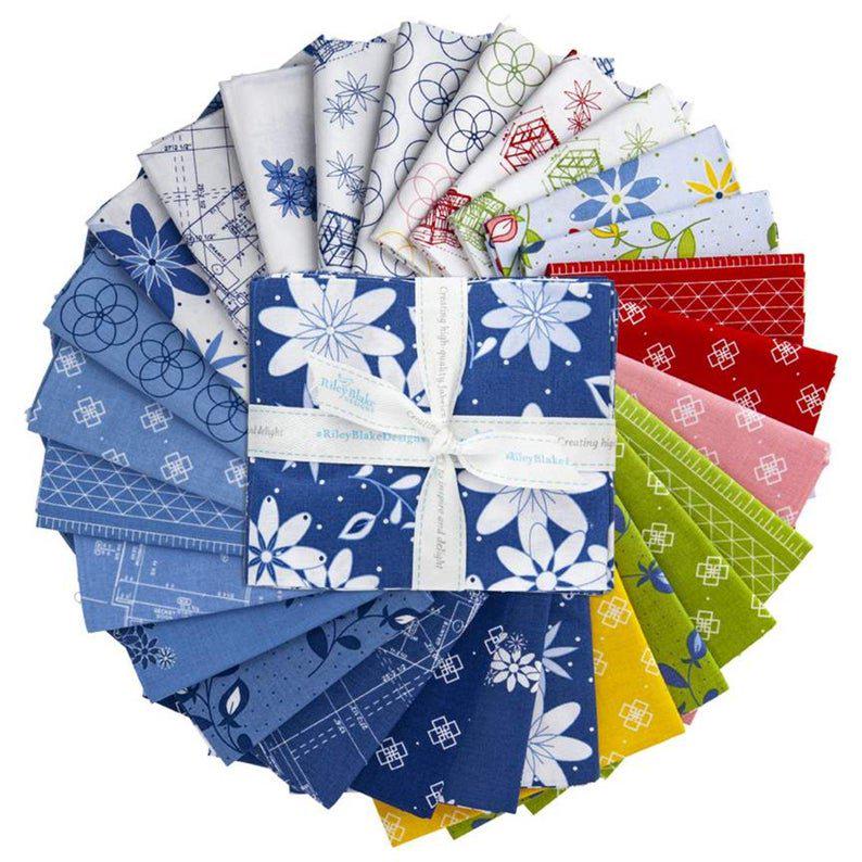 Conservatory - Fat Quarter Bundle - 27pcs - Riley Blake - FQ-9620-27