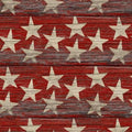 Red Woodgrain Stars - Sweet Land of Liberty - Beth Albert - 3 Wishes Fabrics - 21661-RED