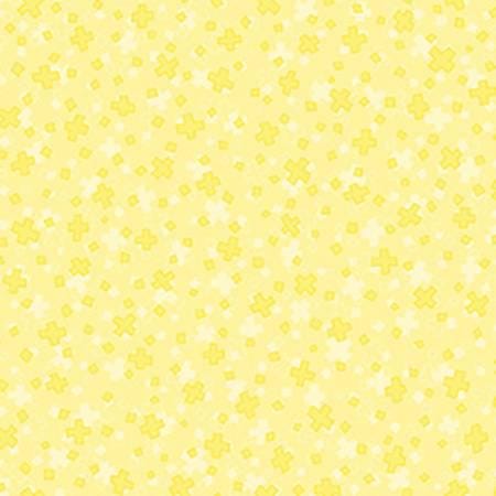 Square Dance - Butter - RJR Fabrics - 3222J-008