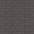 Old School Handwriting Charcoal - J. Wecker Frisch - Riley Blake - C14954R-CHARCOAL
