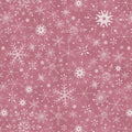 Fabric - Red - Rouge Snow Crystals 20 Inch