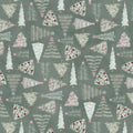 Fabric - Hunter Green - Tree Lot 8 Inch
