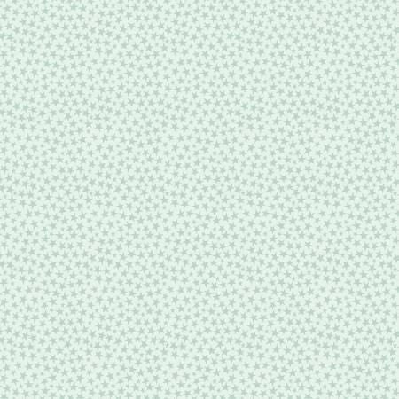 Green Stars All Over - Safari Lullaby - Wilmington Prints - 36269-777