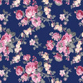 Blue Grandiflora pearl essence - Benartex - BEN11084 - 13556PB-50