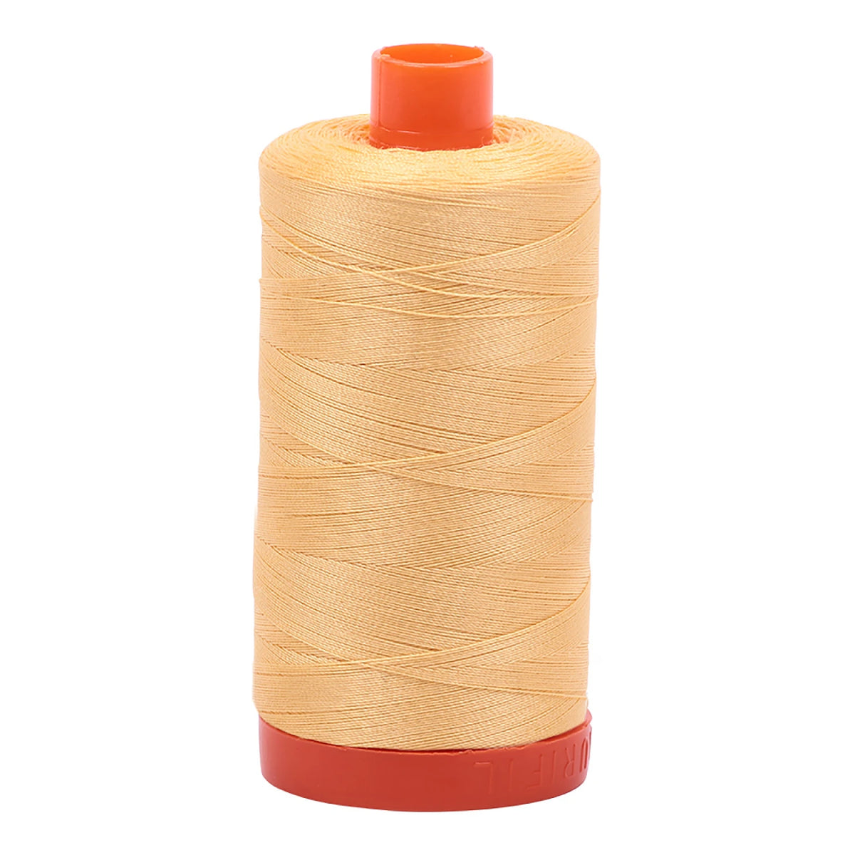 Notions - Mako Cotton - Thread - Solid 50wt 1422yds  - Medium Butter