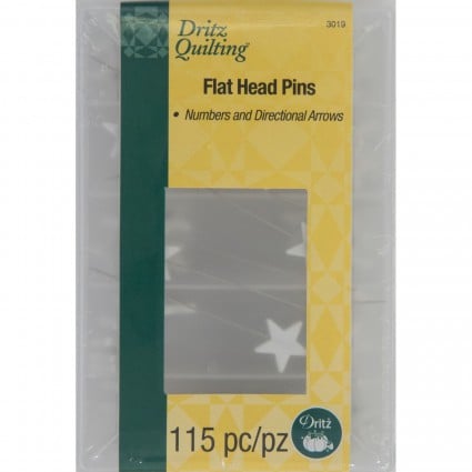 Dritz - Numbered Flat Head Pins - 115ct. - DRI3019
