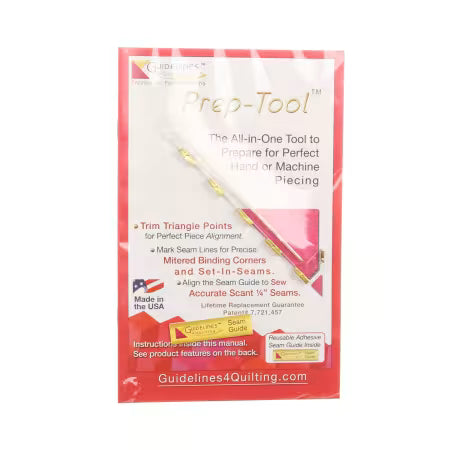 Guidelines Ruler Prep Tool & Instruction Booklet # GLPT