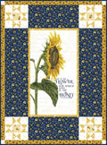 Honey Bees & Flowers Please Life Is the Flower Panel Quilt Boxed Kit - Tara Reed - Riley Blake Designs - KT-15130