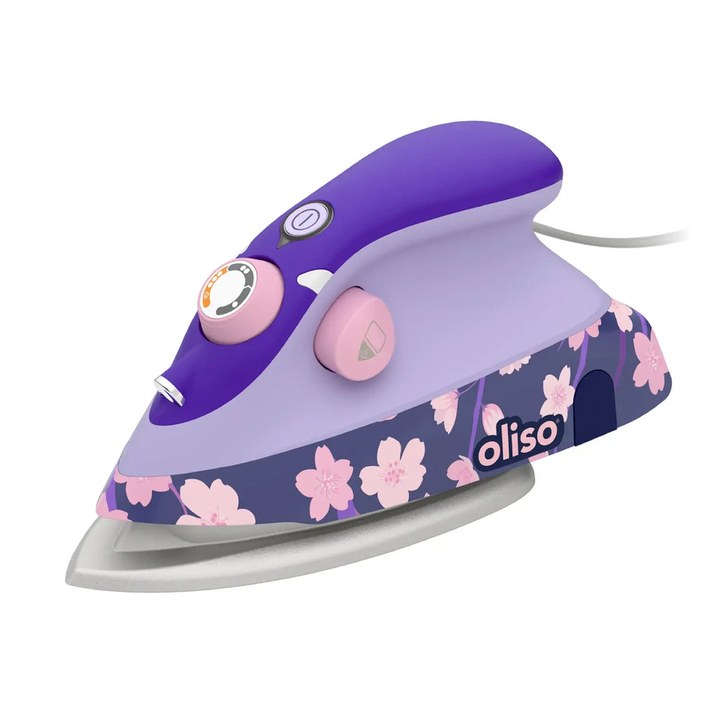 Notions - Oliso - Mini Iron With Trivet - Yaya Han - Cherry Blossom