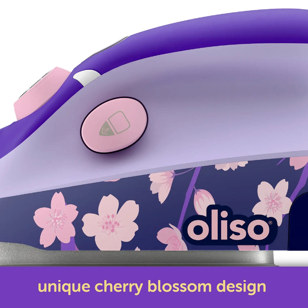 Notions - Oliso - Mini Iron With Trivet - Yaya Han - Cherry Blossom