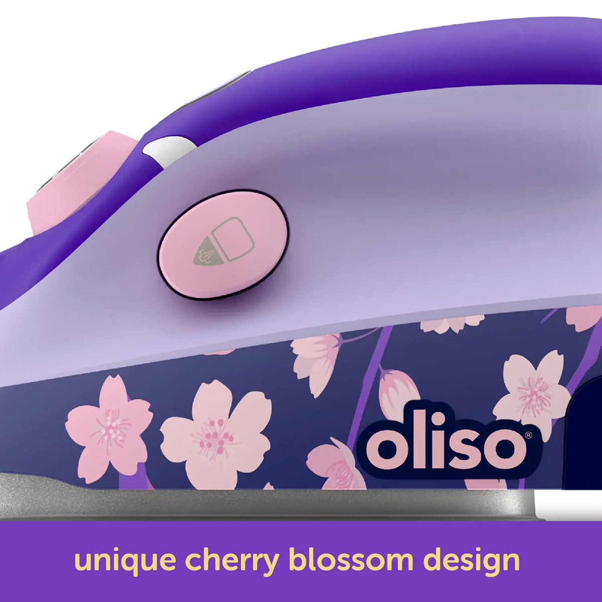 Notions - Oliso - Mini Iron With Trivet - Yaya Han - Cherry Blossom