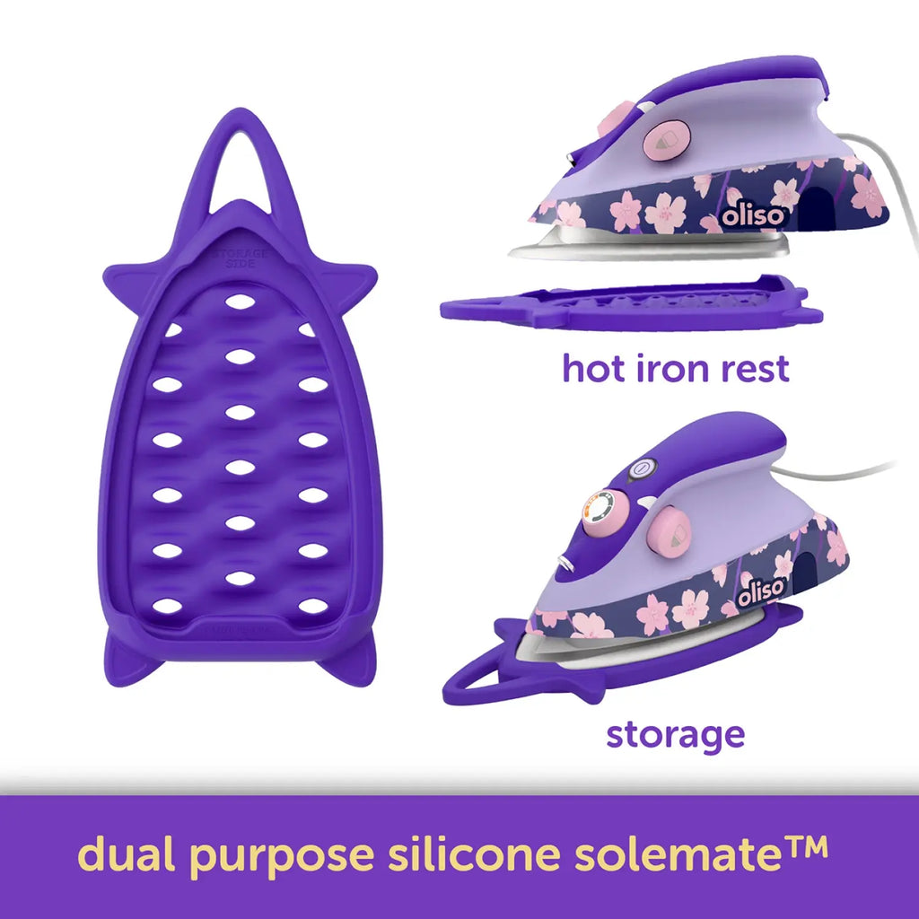 Notions - Oliso - Mini Iron With Trivet - Yaya Han - Cherry Blossom