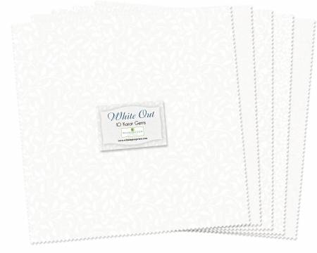 White Out - 10in Squares - 42pcs bundle - Wilmington Prints - Q512-12-512