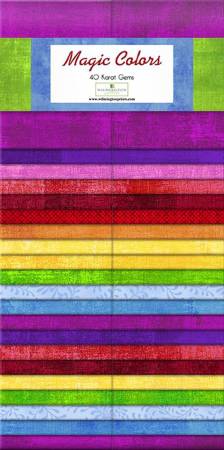 2.5in Strips Magic Colors 40pcs bundle - Wilmington - Q842-14-842