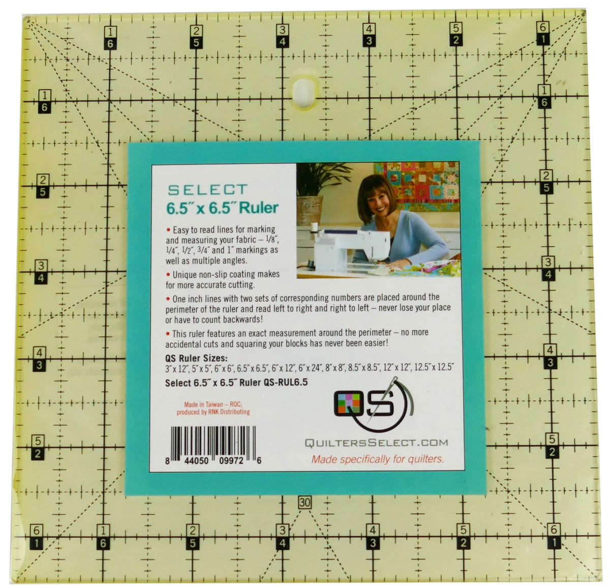 6.5inx6.5in Ruler