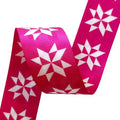 Pink Sawtooth Stars Webbing 2in x 12yds
