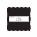 10in Squares - Cotton Couture - Black - 42pcs bundle - Michael Miller - SQUARE-0251