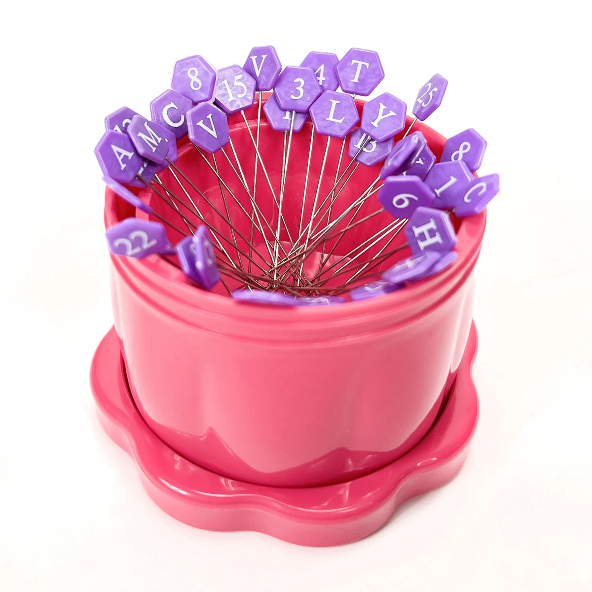 Magnetic pin cup