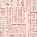 108" Wide Backing Caroling Schoolhouse - Home Town Holiday - Lori Holt - Riley Blake Designs - WB14926R-SCHOOL