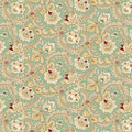 108" Wide Backing - Sea Mist Fancy Foulard - Henry Glass - 1832-11