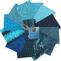 Blueberry - Me You Indah Batik - Fat Quarter Bundle 12pcs - Hoffman - MYFQ21-87