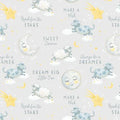 Grey Large Allover -Reach for the Stars - Wilmington Prints - 96464-15