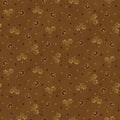 Honey Tossed Outline Floral - Hannah West - Henry Glass - 2918-44