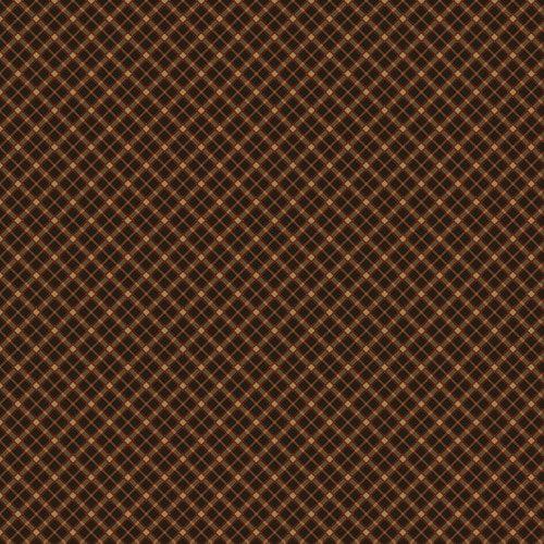 Lodge Life Rustic Plaid - Dark Walnut - Benartex - BEN-8971 78