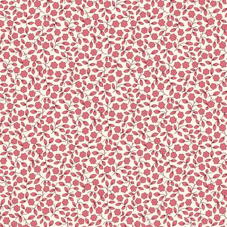 Pink Viney Floral - Marcus Fabrics - R351029-PINK