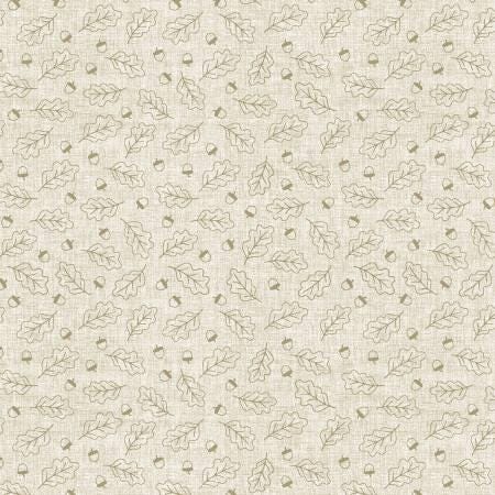 Natural Outline Leaves - Harvest Farm - Benartex - 13052B-07