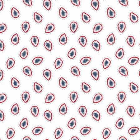 Paisley White - American Beauty - Riley Blake Designs - C14442R-WHITE