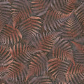 Fabric - Maroon - Ferns Digitally Printed - Forest Chatter - Maywood Studio - D19295M-M