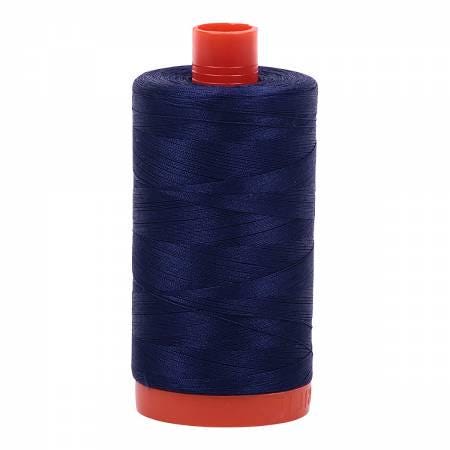 Midnight Mako Cotton Thread Solid 50wt 1422yds