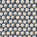 Game Time - Blue Digital Baseballs - Benartex - BEN2389-55