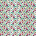 Flowers Aqua - Fragrant Fields - Riley Blake Designs - C15225R-AQUA