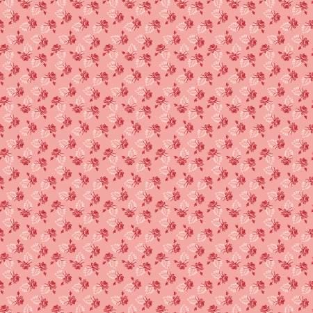 Piece & Plenty Rose Coral - Lori Holt - Riley Blake Designs - C15881-CORAL
