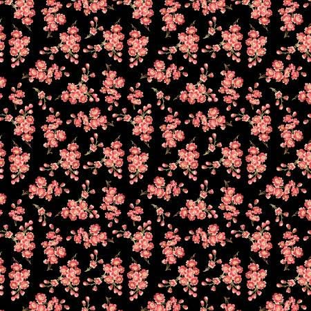 Pathways - Multi Small Floral Toss - Wilmington Prints - 98701-937