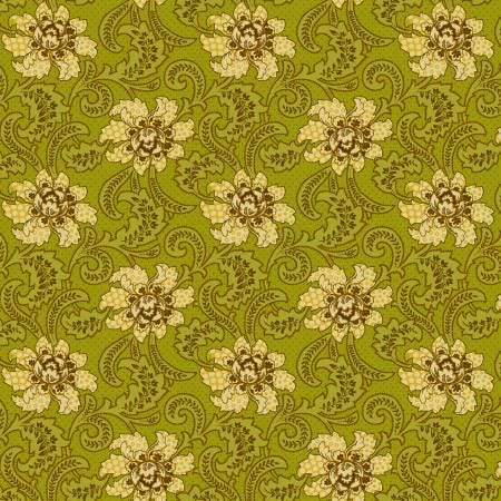 Kiwi Foulard - Quiet Grace - Kim Diehl - Henry Glass - 924-66