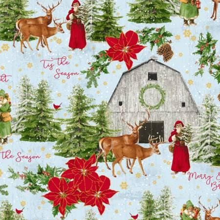 Frost Tis The Season - Comfort & Joy - w Metallic - Windham - 51883M 2