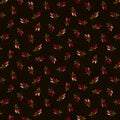 Brown Timeless Tulips - Scrap Basket Favorites - Kim Diehl - Henry Glass - 1527-33