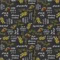 Black Holiday Words - Comfort & Joy w Metallic - Windham - 51886M 3