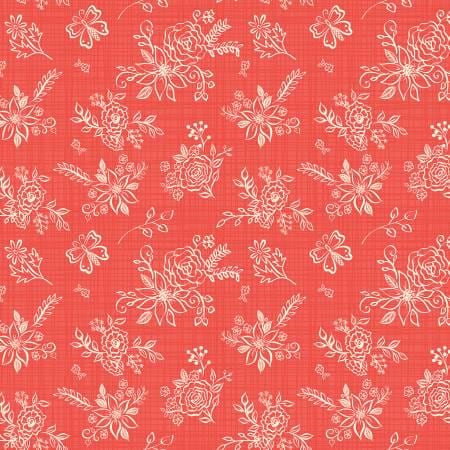 Gingham Cottage Tonal Red - Riley Blake Designs - C13011R-RED